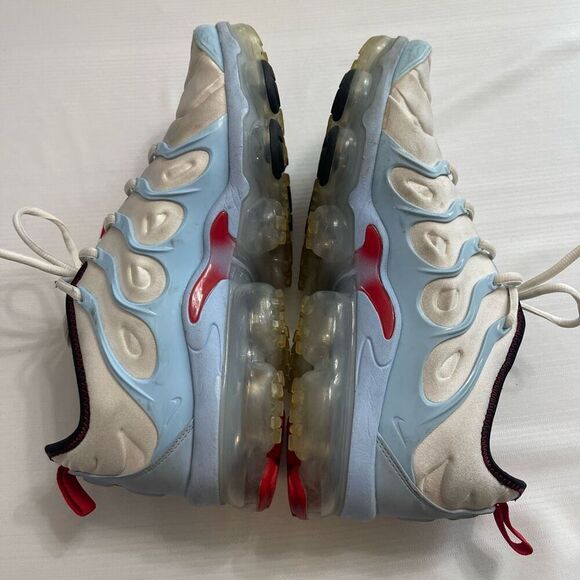 Nike AIR VAPORMAX PLUS Chicago CW6974-100 Men SZ 10.5 10 1/2 Psychic Blue - Picture 7 of 9